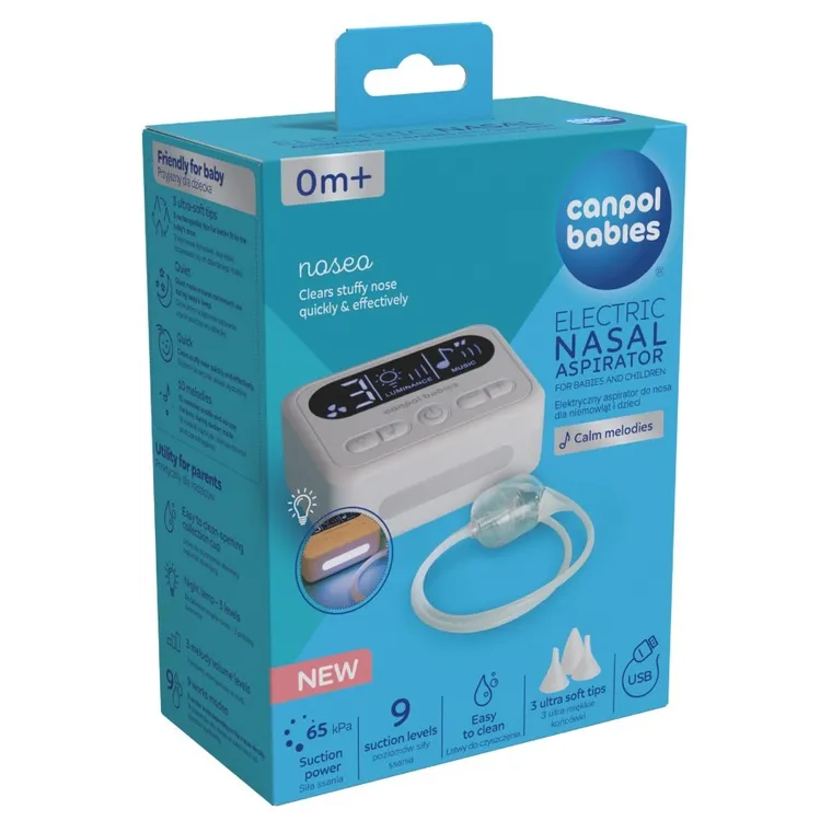 Canpol babies, aspirator nazal electric pentru bebelusi si copii