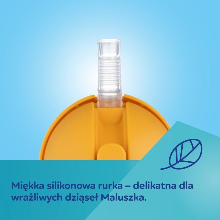 Canpol babies, BabiesBoo, cana anti-varsare si pai cu greutate, 270 ml, model ghepard