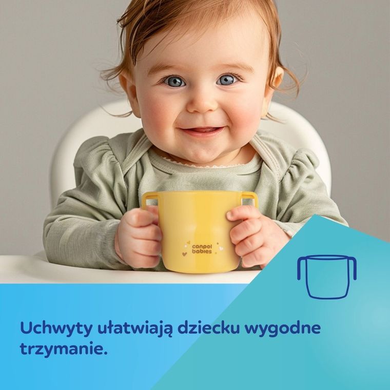 Canpol babies, cana inteligenta de antrenament, galben