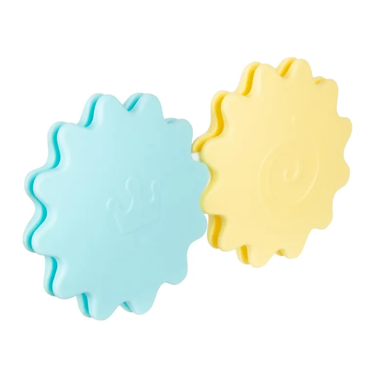 Canpol babies, set de jucarii zornaitoare cu elemente de dentitie, Pastel