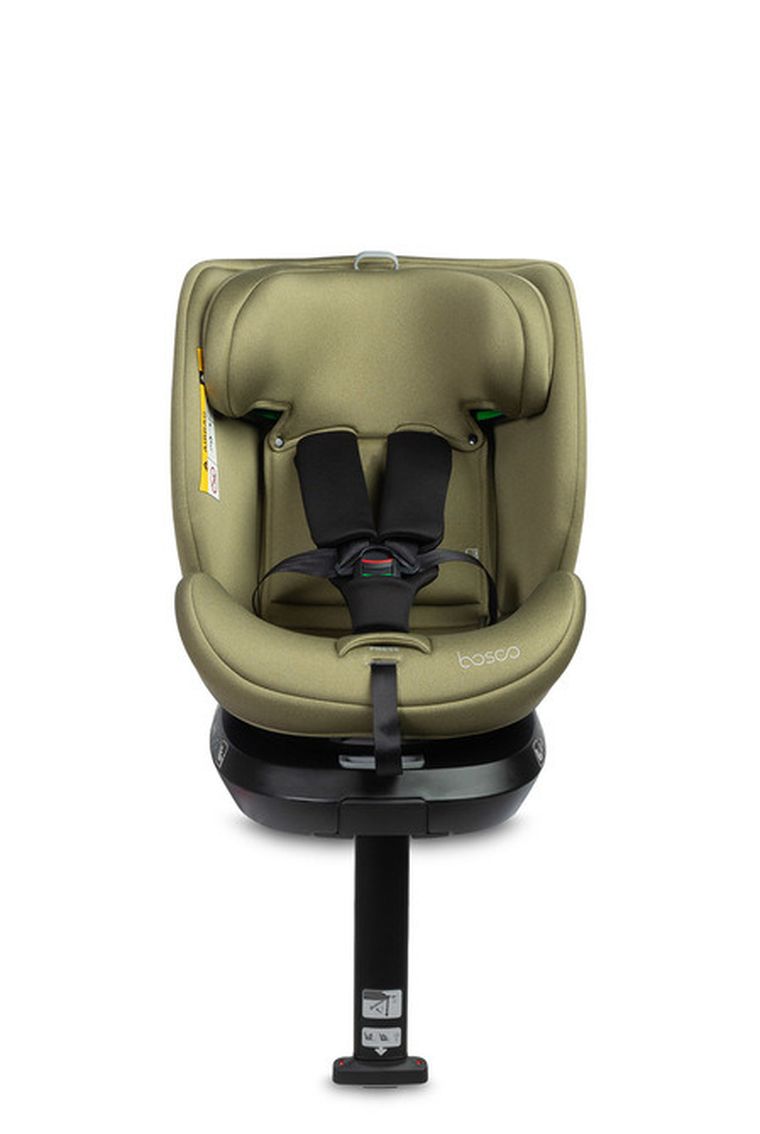 Caretero, Bosco I-Size, scaun auto, olive, 40-150 cm