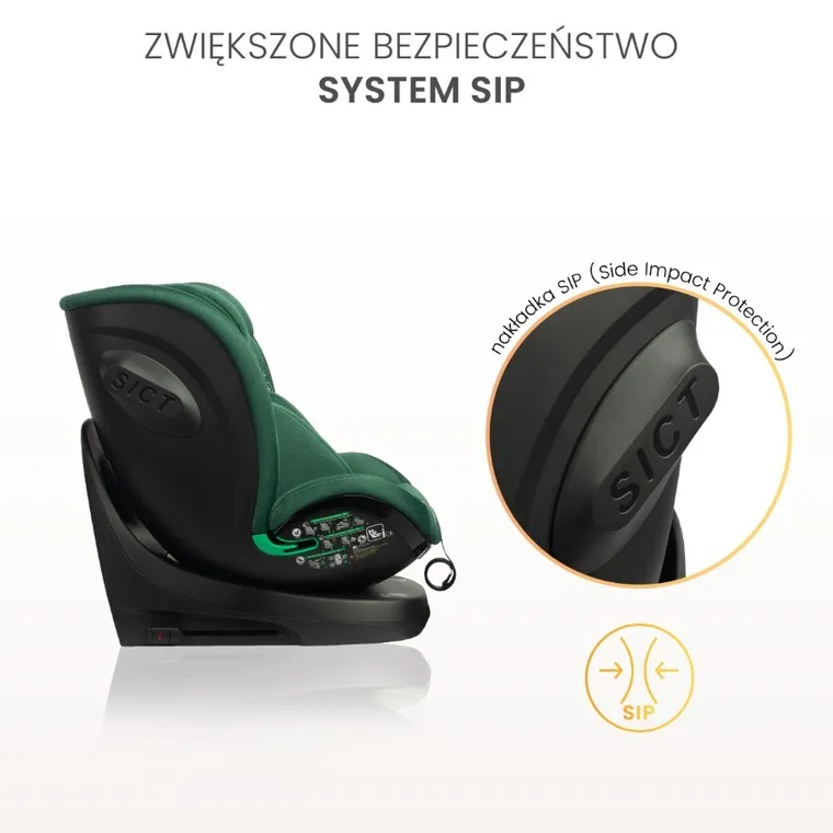 Caretero, Comfi I-Size, scaun auto, red, 40-150 cm