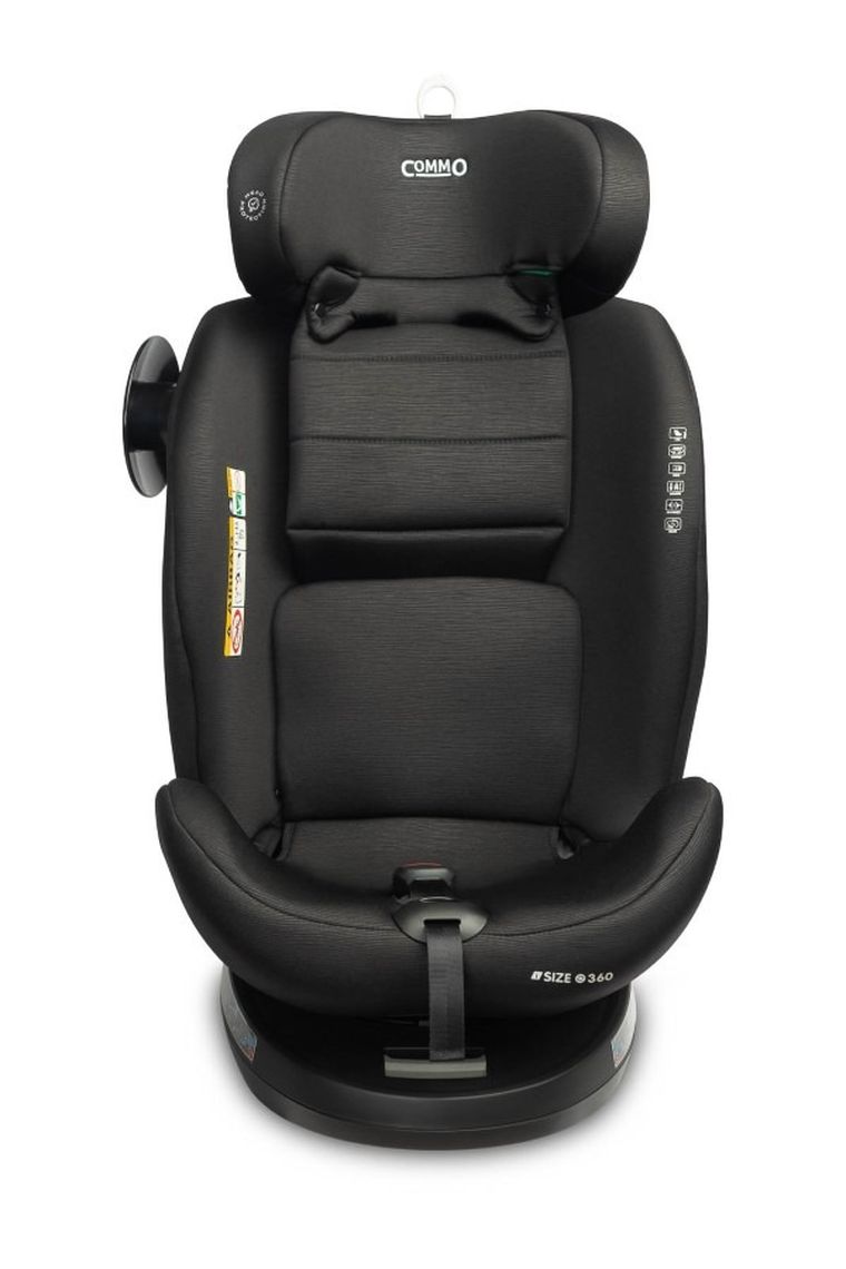 Caretero, Commo i-Size, scaun auto, 40-150 cm, Burgundy