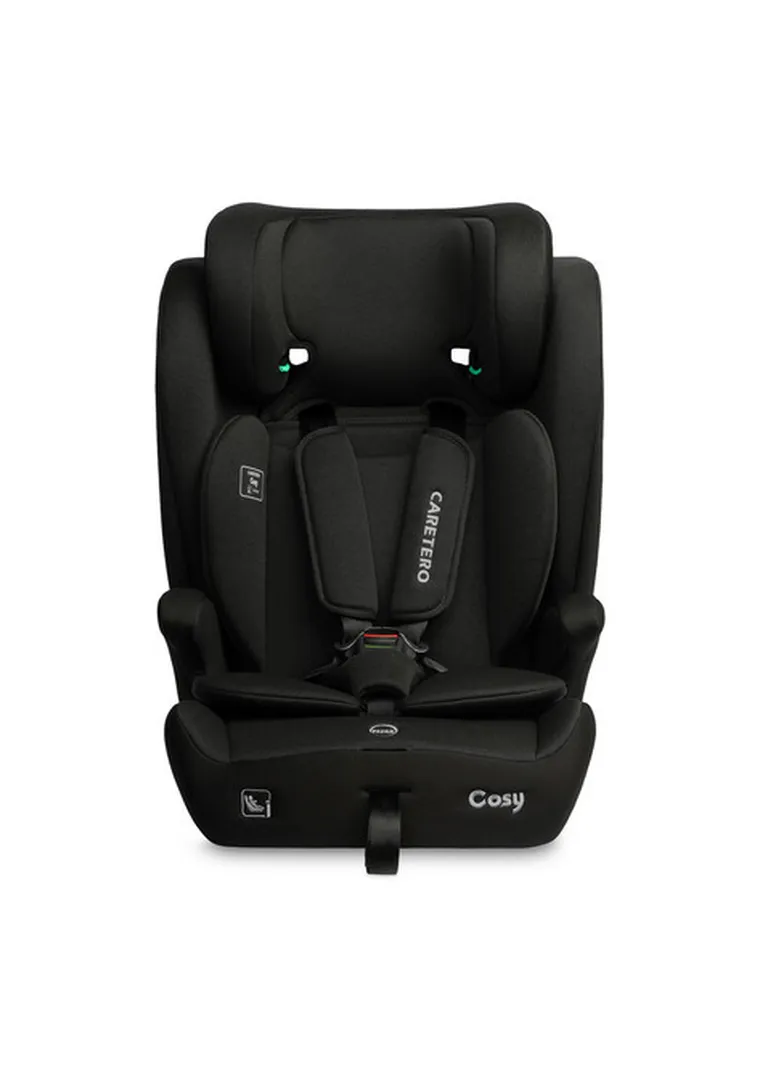 Caretero, Cosy i-Size, scaun auto, negru, 76-150 cm