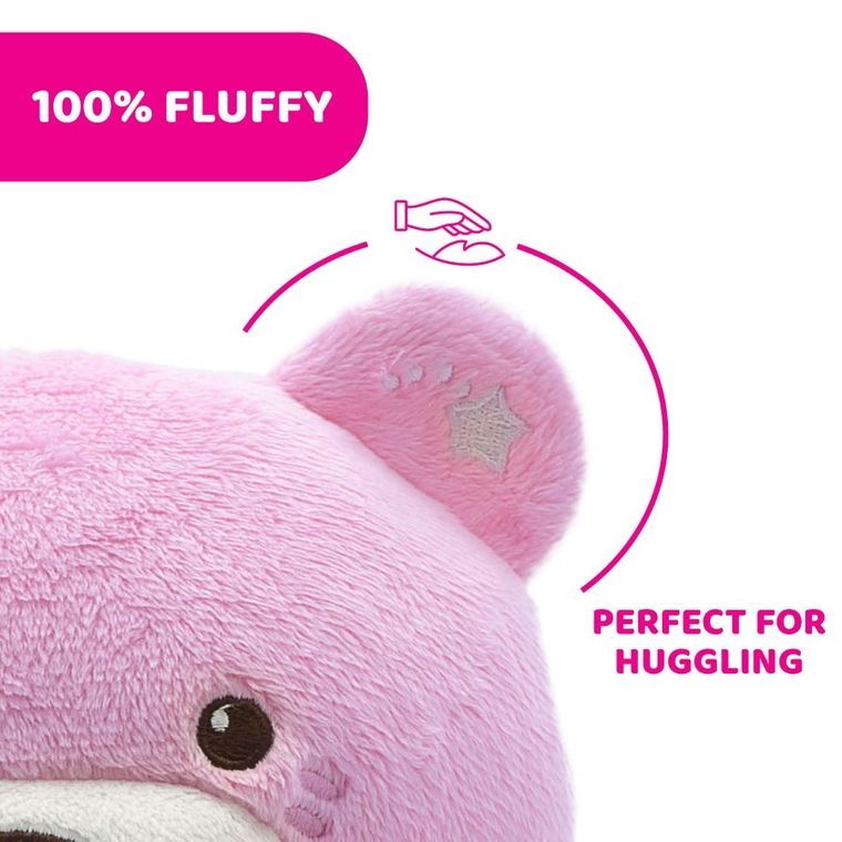 Chicco, First Dreams, Ursulet cu proiector, roz