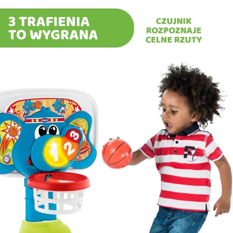 Chicco, Fit&Fun, Baschet 123, jucarie interactiva