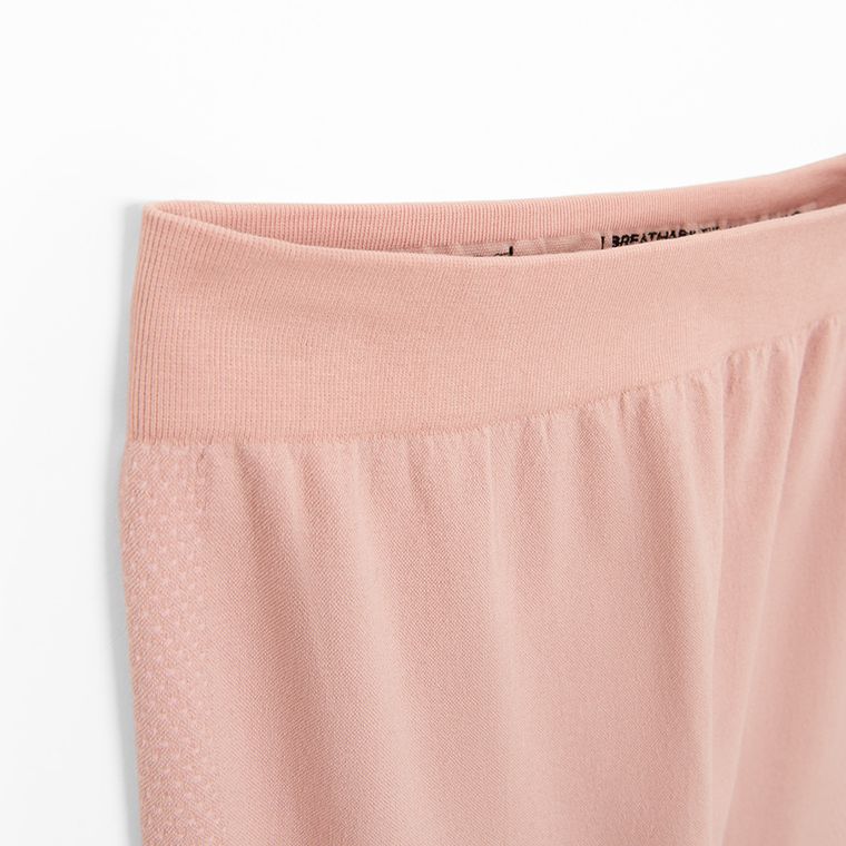 Colanti termoactivi roz cu adaos de lana NOWEAR