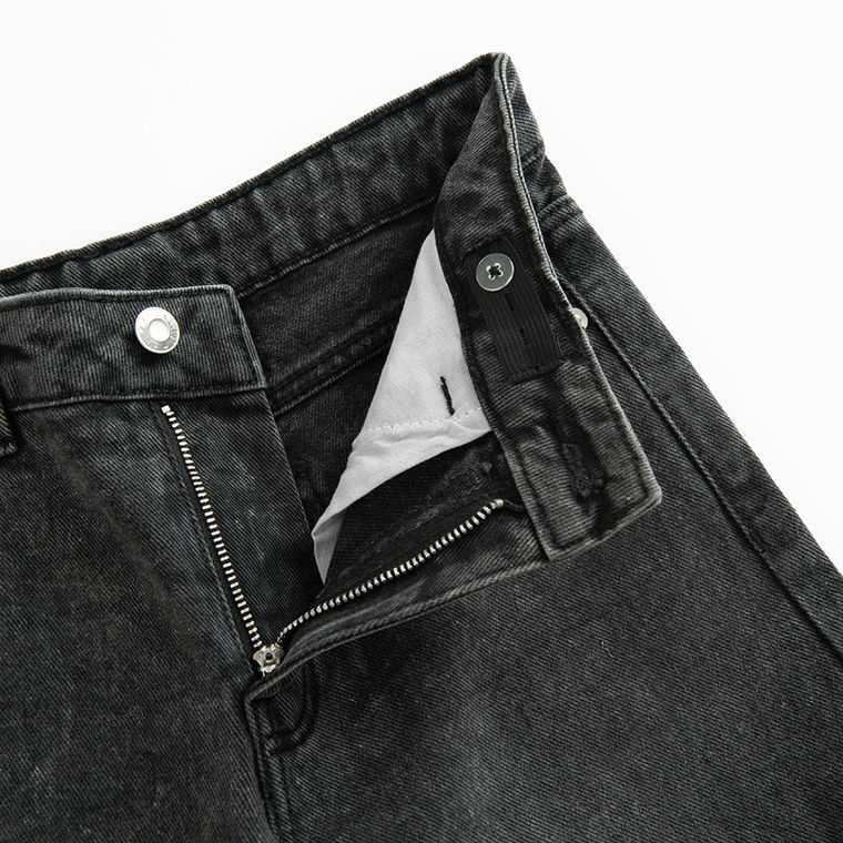 Cool Club, Blugi pentru fete, wide, negru