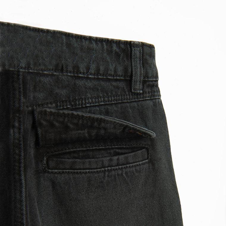 Cool Club, Blugi pentru fete, wide, negru