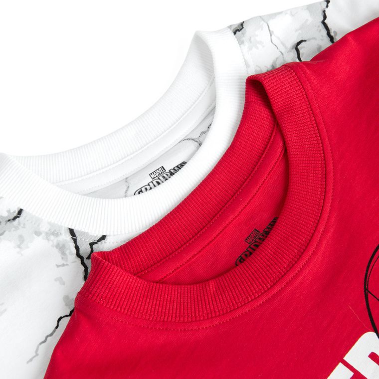 Cool Club, Bluza cu maneca lunga pentru baieti, mix, imprimeu Spider-Man, set, 2 buc.