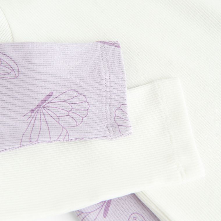 Cool Club, Bluza cu maneca lunga pentru fete, din tricot striat, mix, set, 2 buc.