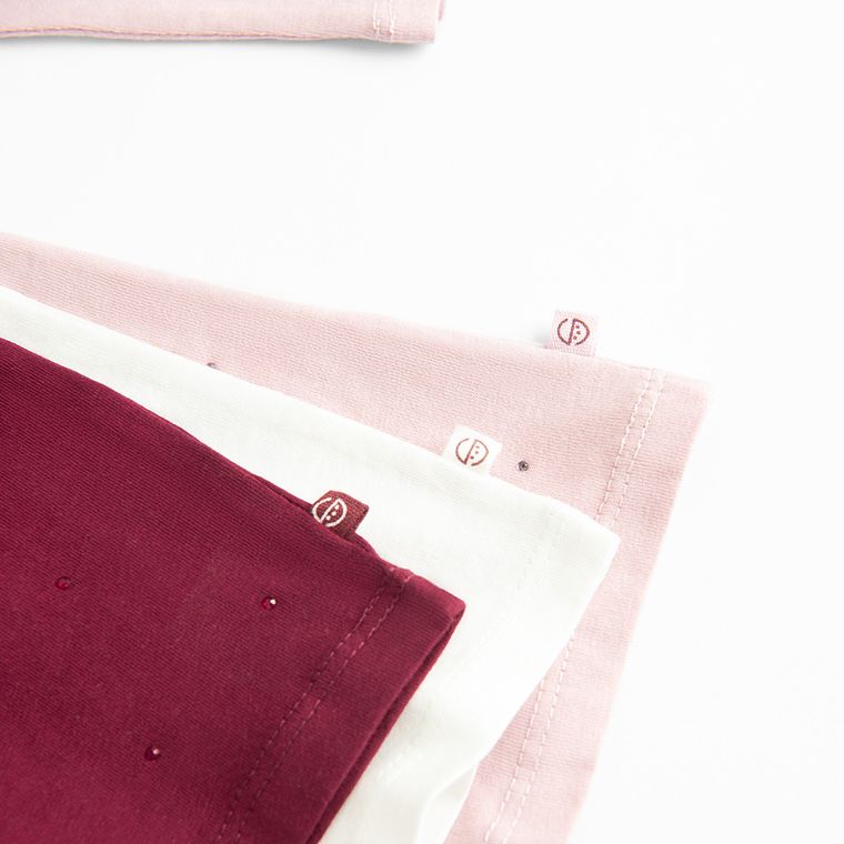 Cool Club, Bluza cu maneca lunga pentru fete, mix, set, 3 buc.