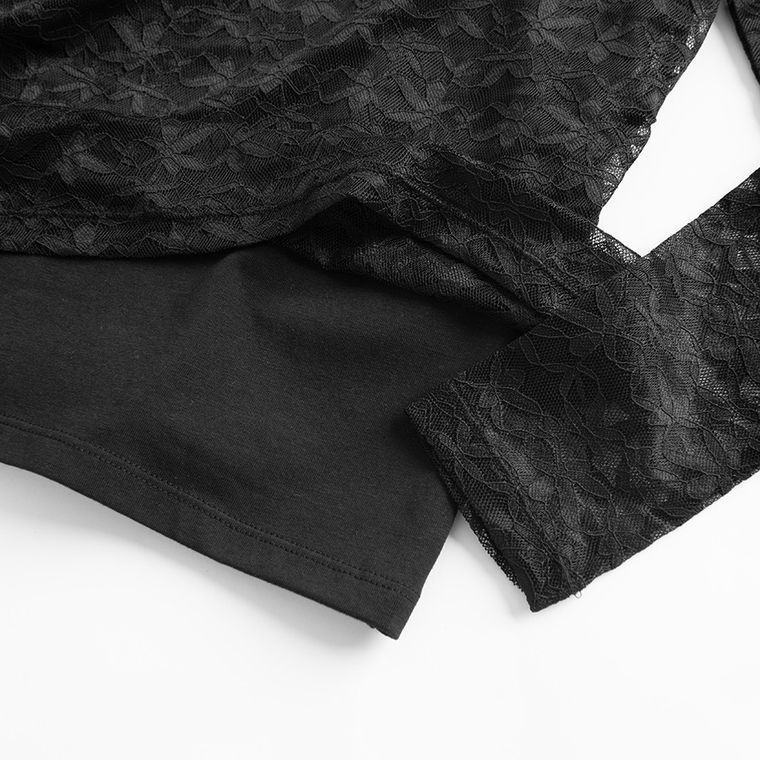 Cool Club, Bluza cu maneca lunga pentru fete, negru