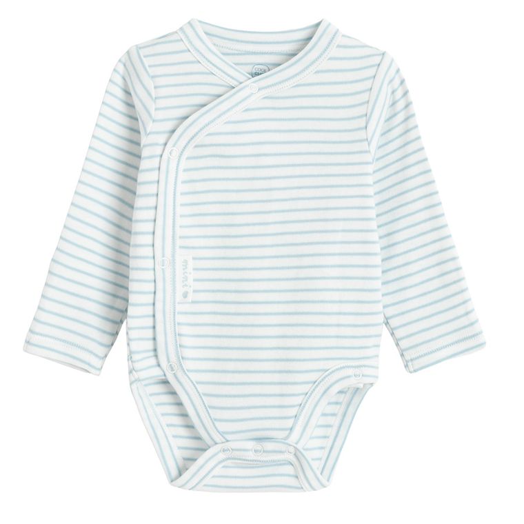 Cool Club, Body cu maneca lunga pentru baieti, alb, set, 2 buc.