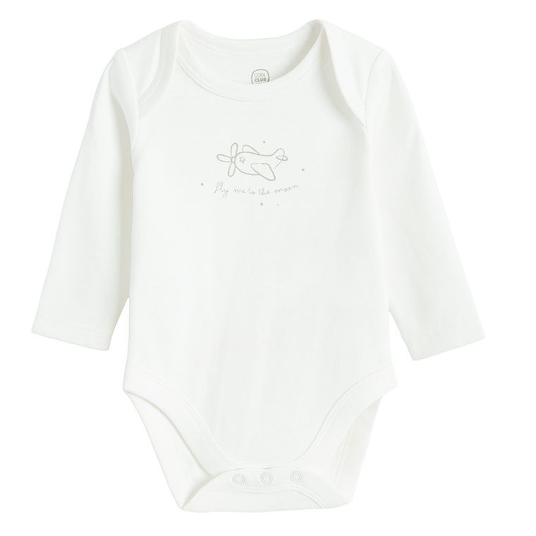 Cool Club, Body cu maneca lunga pentru baieti, mix, set, 3 buc.