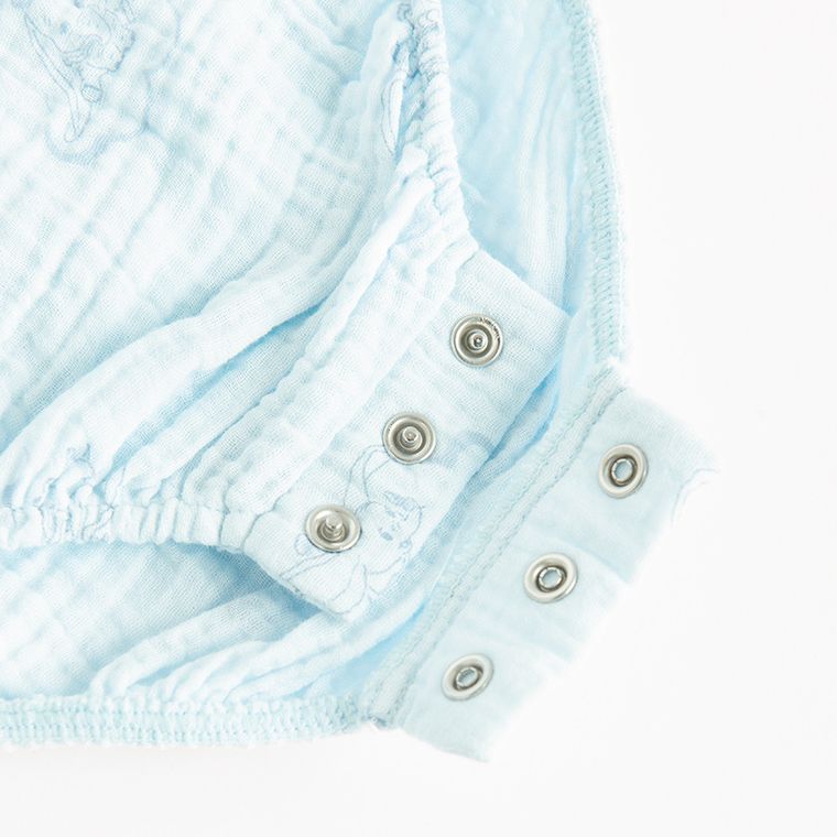 Cool Club, Body cu maneca lunga pentru baieti, muselina, mix, imprimeu Dumbo, set, 2 buc.