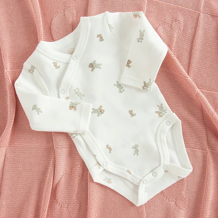 Cool Club, Body cu maneca lunga pentru bebelusi, alb, set, 3 buc.