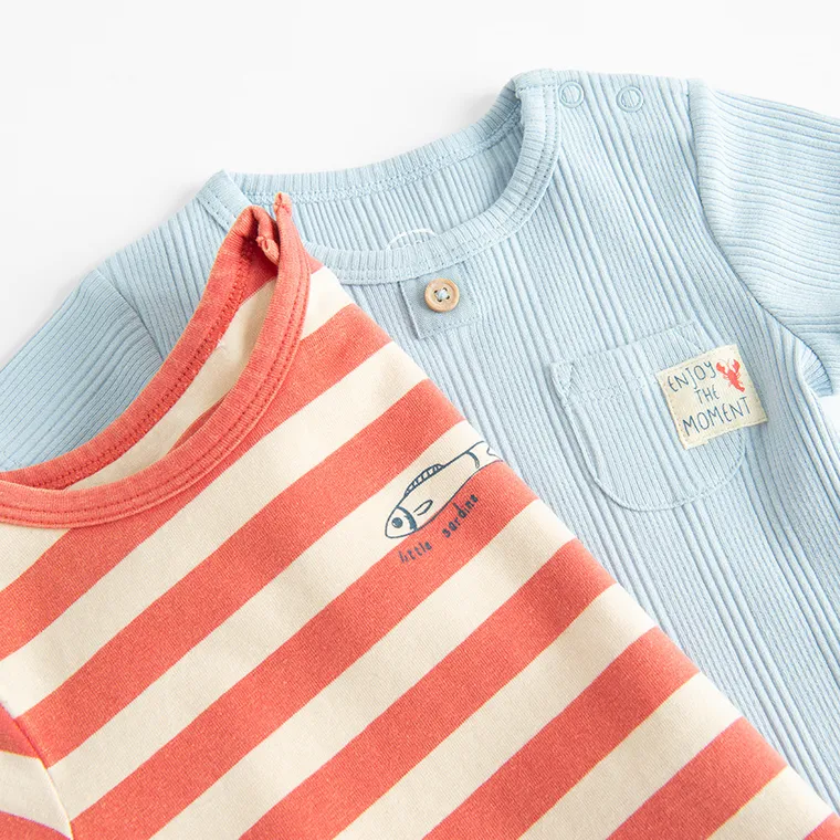 Cool Club, Body cu maneca scurta pentru baieti, mix, set, 2 buc.