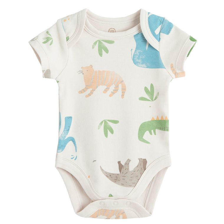 Cool Club, Body cu maneca scurta pentru baieti, mix, set, 4 buc.