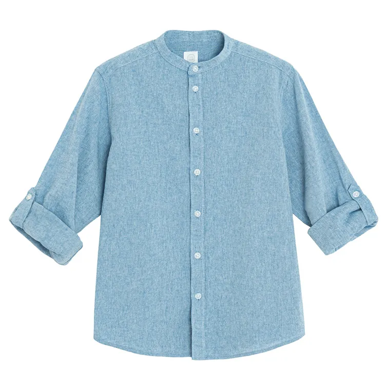 Cool Club, Camasa cu maneca lunga pentru baieti, albastru