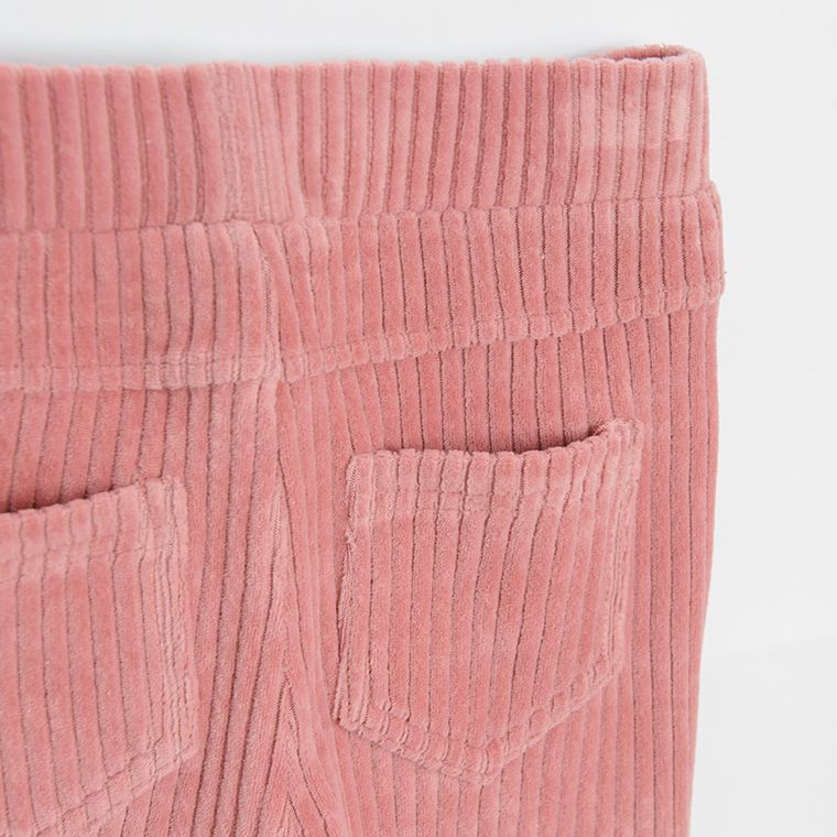 Cool Club, Colanti pentru fete, evazati, velur, roz