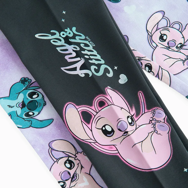 Cool Club, Colanti pentru fete, mix, set, 2 buc., imprimeu Lilo si Stitch