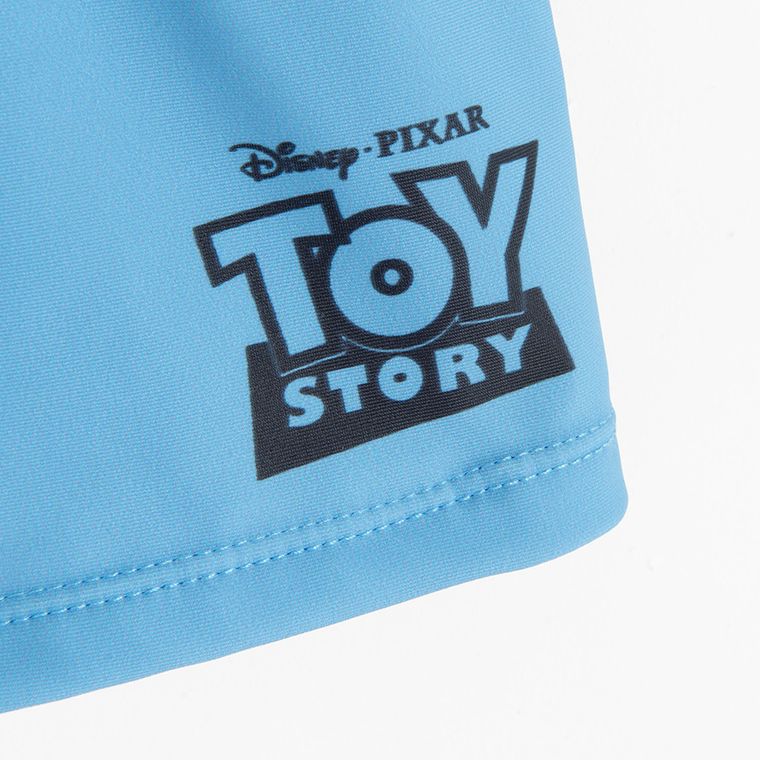 Cool Club, Costum de baie pentru baieti, UV 50, albastru, imprimeu Toy Story