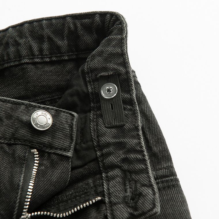 Cool Club, Fusta de blugi pentru fete, negru