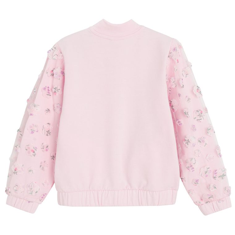 Cool Club, Hanorac pentru fete, cu fermoar, roz