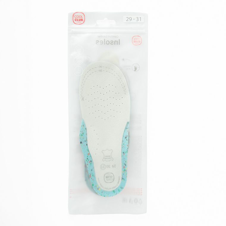 Cool Club, Insertii din piele pentru incaltaminte pentru copii, decupate, 29-31