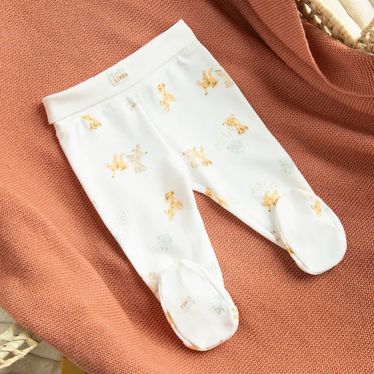 Cool Club, Pantaloni cu botosei pentru baieti, mix, imprimeu Lion King, set, 2 buc.