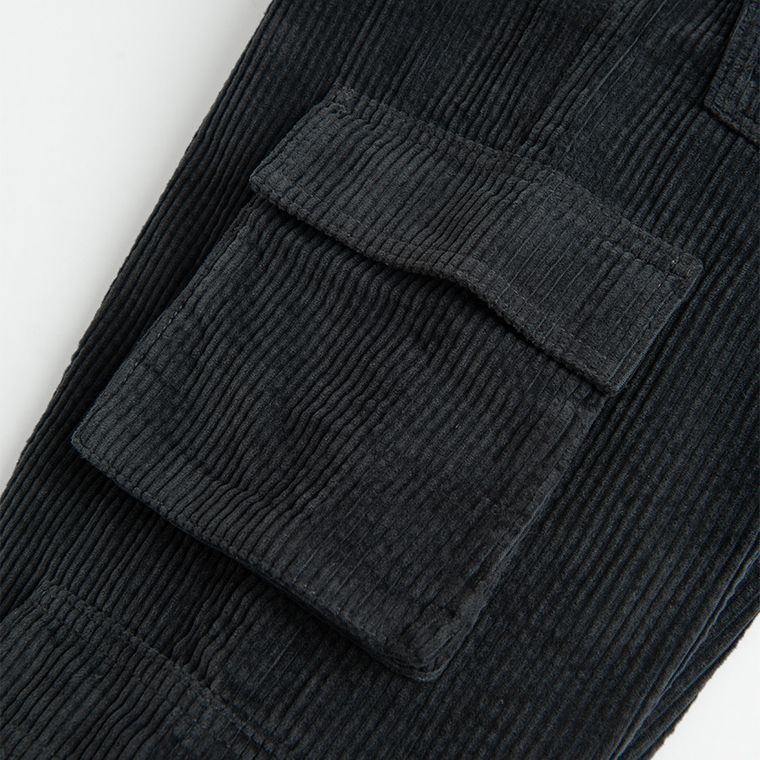 Cool Club, Pantaloni din material textil pentru baieti, granit