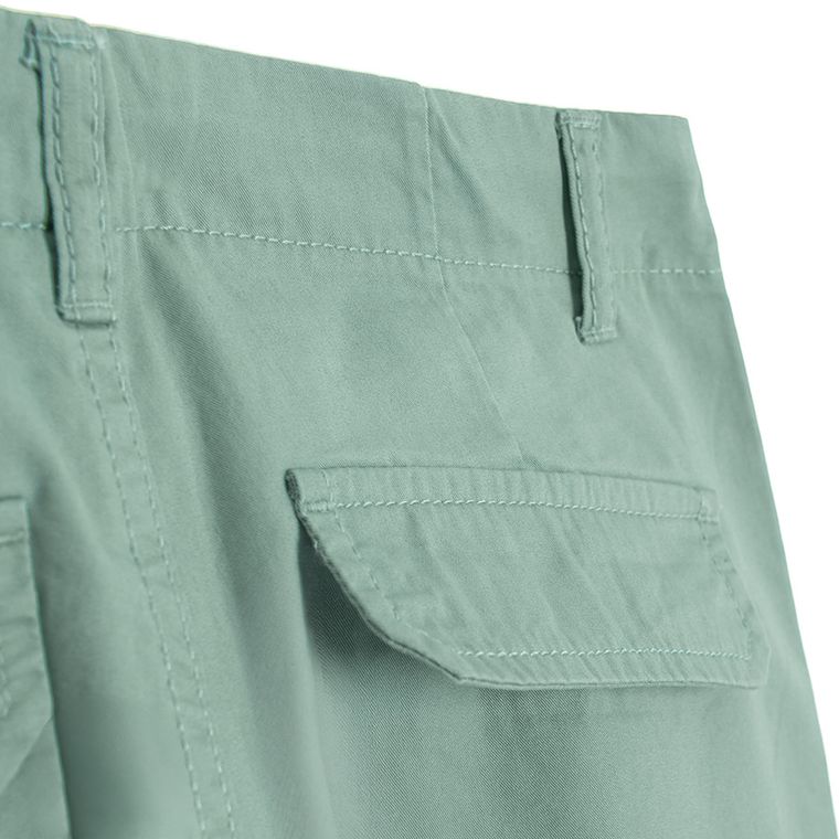 Cool Club, Pantaloni din material textil pentru fete, baloon cargo, verde