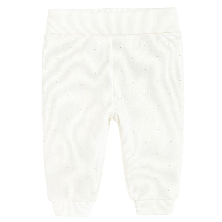 Cool Club, Pantaloni pentru bebelusi, din tricot striat, mix, set, 2 buc.