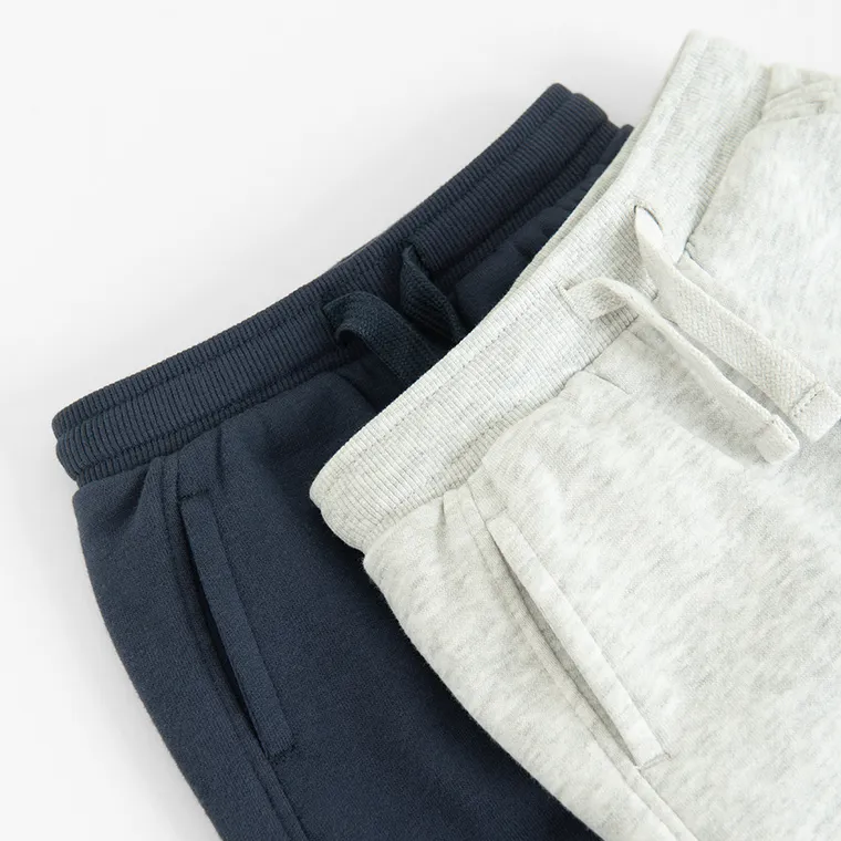 Cool Club, Pantaloni trening pentru baieti, caldurosi, mix, set, 2 buc.