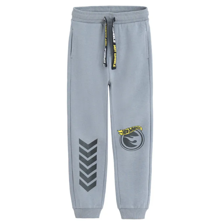 Cool Club, Pantaloni trening pentru baieti, mix, imprimeu Hot Wheels, set, 2 buc.