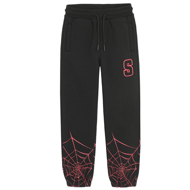 Cool Club, Pantaloni trening pentru baieti, mix, set, 2 buc., imprimeu Spider-Man
