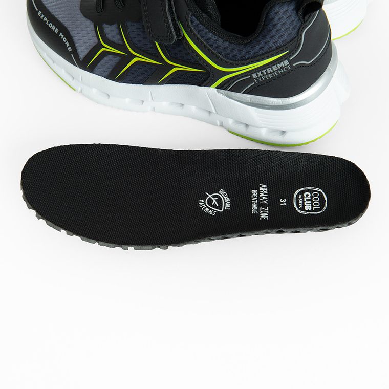 Cool Club, Pantofi sport pentru baieti, negru