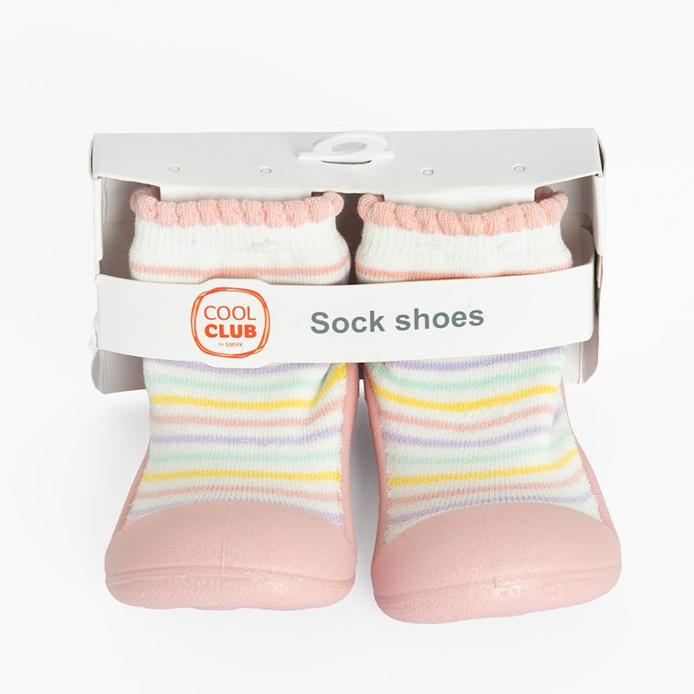 Cool Club, Papuci de casa tip soseta pentru fete, mix