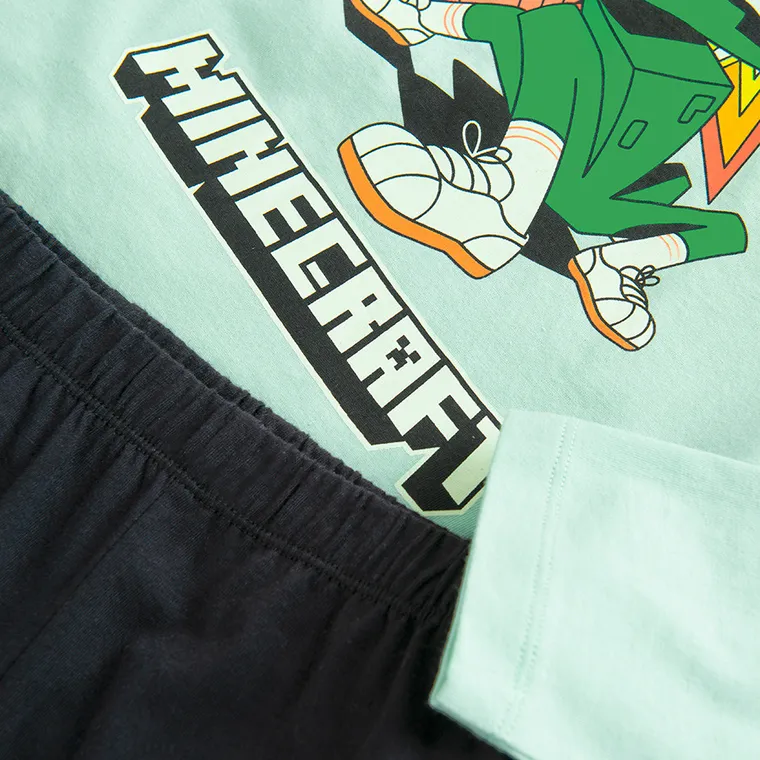 Cool Club, Pijama pentru baieti, mix, imprimeu Minecraft