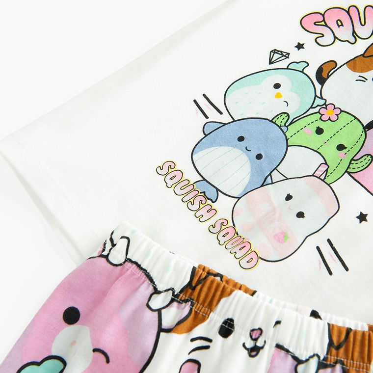 Cool Club, Pijama pentru fete, mix, imprimeu Squishmallows