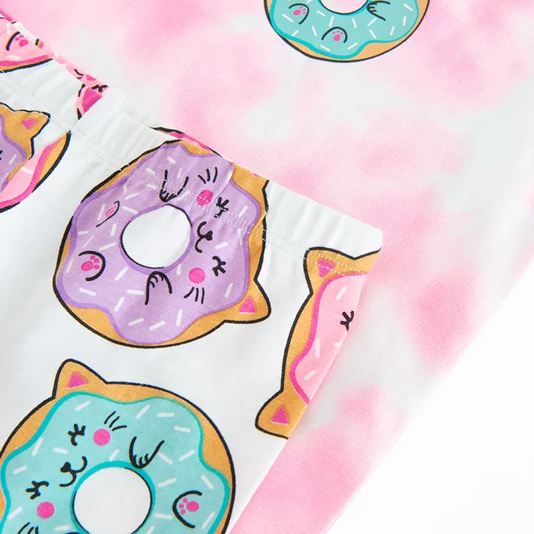 Cool Club, Pijama pentru fete, roz-alb