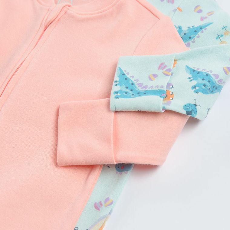 Cool Club, Pijama tip salopeta pentru fete, mix, set, 2 buc.