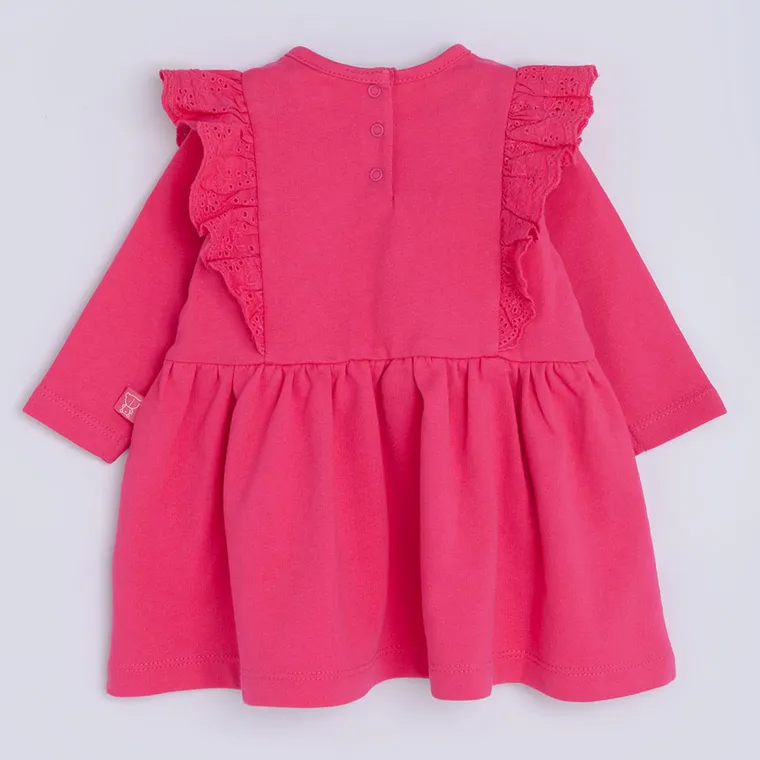 Cool Club, Rochie cu maneca lunga pentru fete, roz