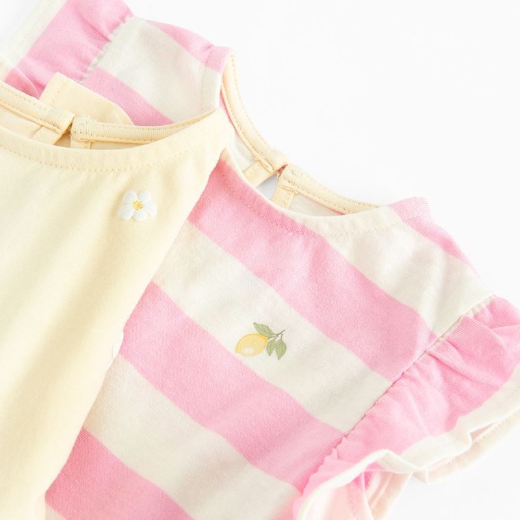 Cool Club, Rochie cu maneca scurta pentru fete, mix, set, 2 buc.