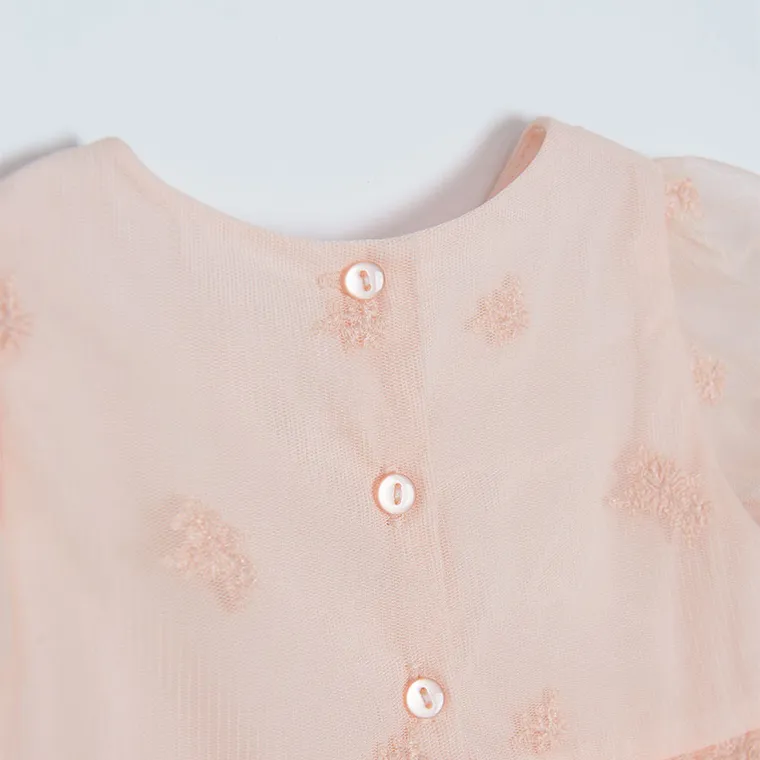 Cool Club, Rochie cu maneca scurta pentru fete, roz