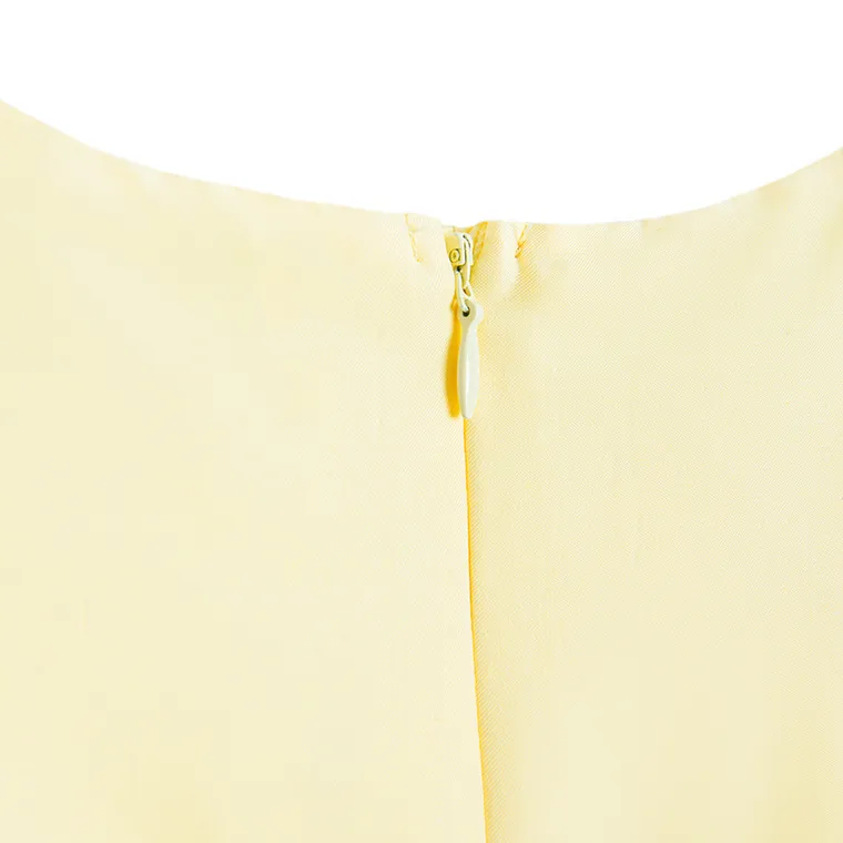Cool Club, Rochie fara maneci pentru fete, galben