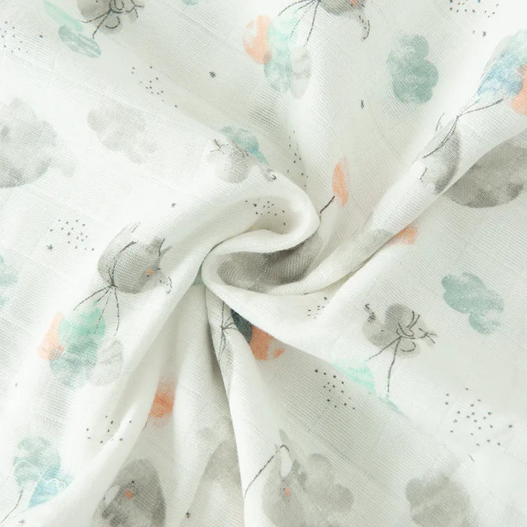 Cool Club, Scutece din tetra pentru bebelusi, 70-80cm, alb, set, 5 buc.