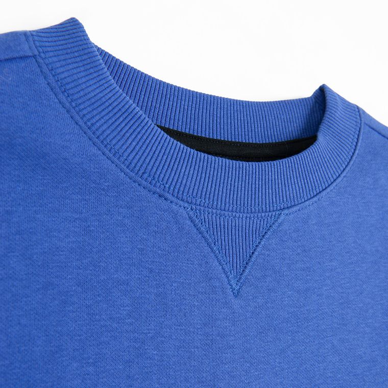 Cool Club, Set pentru baieti, Bluza calduros, Pantaloni scurti, albastru