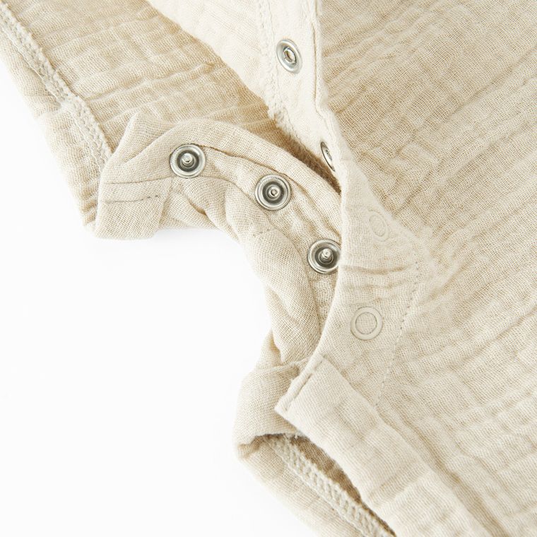 Cool Club, Set pentru baieti, Body cu maneca scurta, Salopeta scurta, muselina, mix